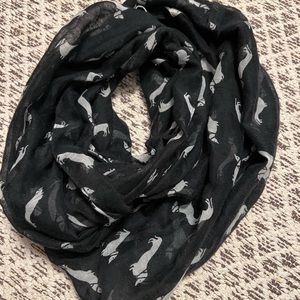 Dachshund infinity scarf